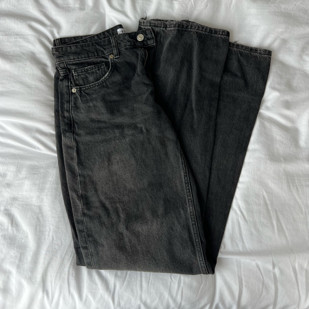 Zara Black Denim Jeans